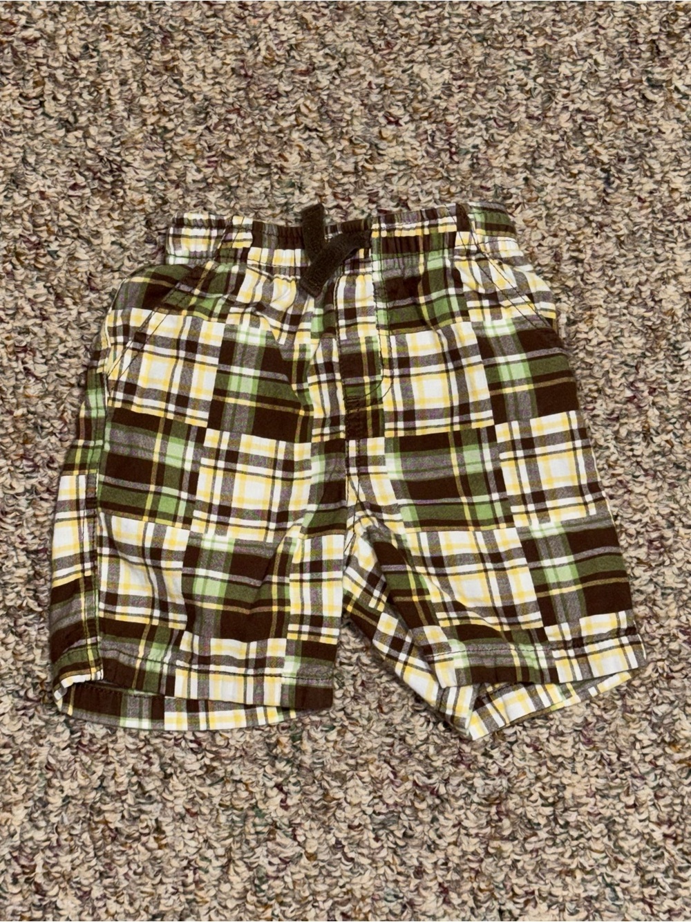Boys toddler 18-24 month shorts Kids‎ Plaid Pull-On Shorts
